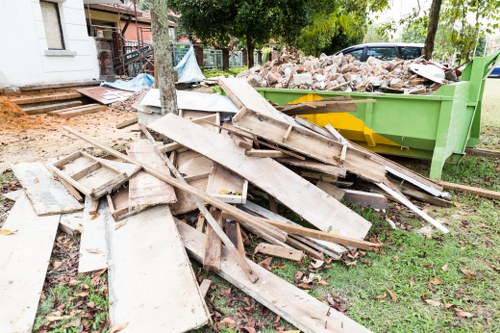Business waste removal services in Hatch End