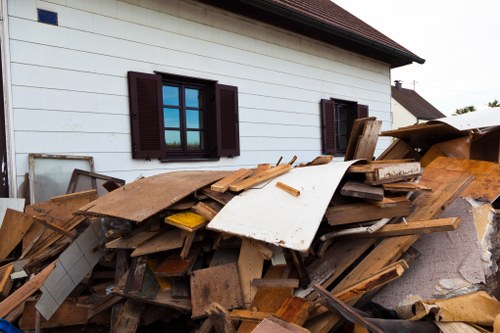 Efficient house clearance team at work